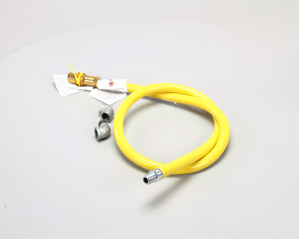 T&S BRASS HG-4C-60 GAS HOSE W/QUICK DISCONNECT  1/2 NPT  60