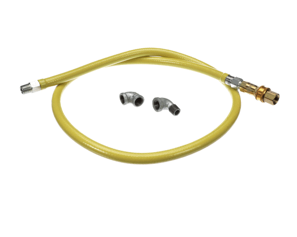 T&S BRASS HG-4C-72 GAS HOSE W/QUICK DISCONNECT  1/2 NPT  72