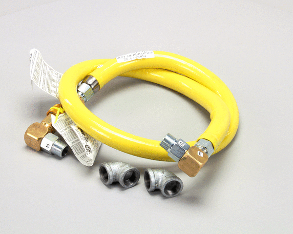 T&S BRASS HG-4D-60S GAS HOSE W/QUICK DISCONNECT  3/4 NPT  60