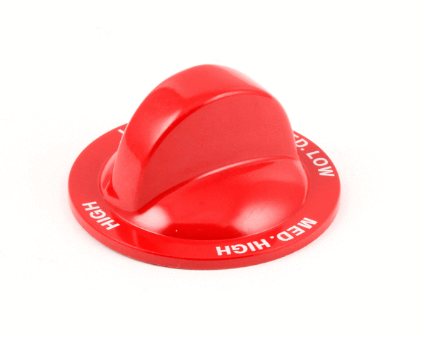 VULCAN HART 00-421254-00001 KNOB 4 HEAT SWITCH (RED)