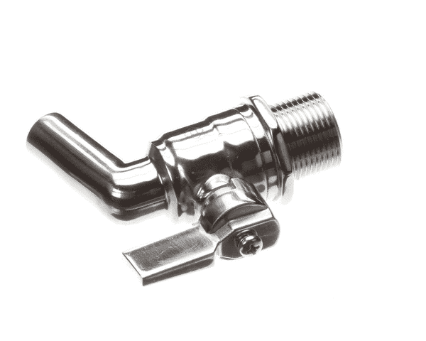 VOLLRATH 23585-2 SS BALL COCK FAUCET (WASHED)