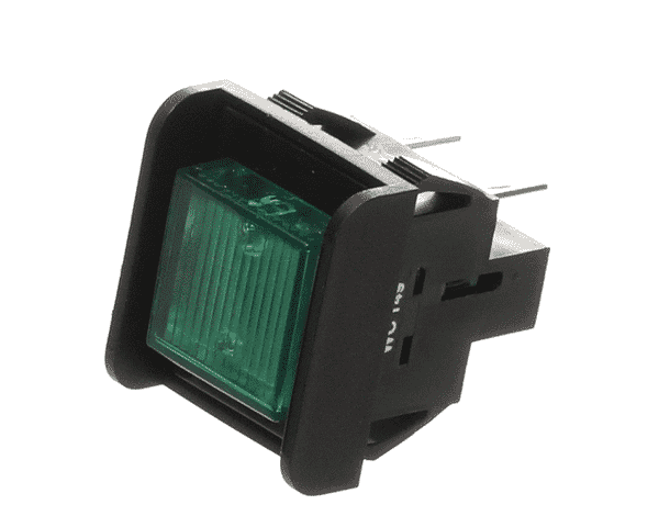 WILBUR CURTIS WC-149 SWITCH  PUSHBUTTON (GREEN)120V