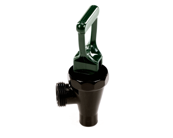 WILBUR CURTIS WC-1841G-CH FAUCET ASSY  GREEN HANDLE PLAS