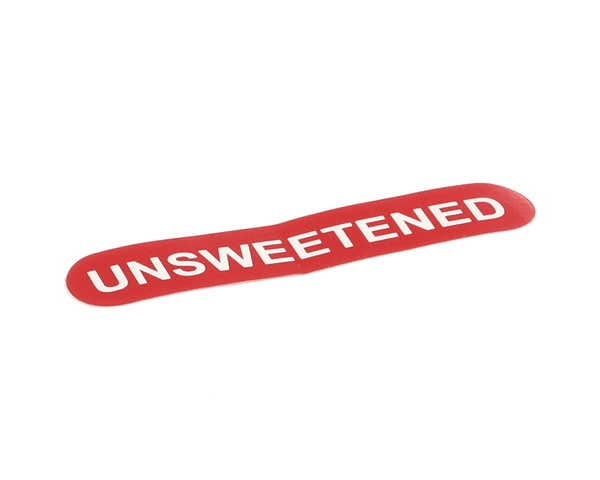 WILBUR CURTIS WC-3861 LABEL  UNSWEETENED